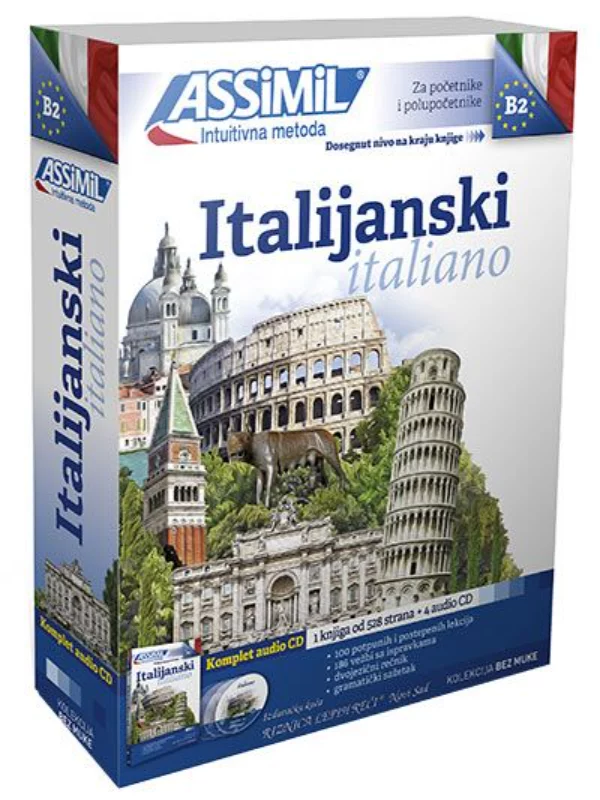 ASSIMIL Italijanski A1,A2,B1,B 1