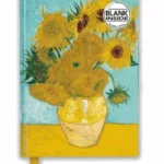 Vincent Van Gogh: Sunflowers (Foiled Blank Journal)