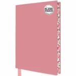 Baby Pink Blank Artisan Notebook (Flame Tree Journals)