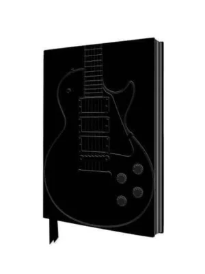 Black Gibson Guitar Artisan Art Notebook