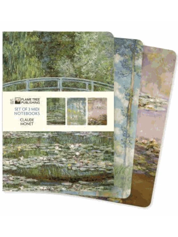 Claude Monet Set of 3 Midi Notebooks 1