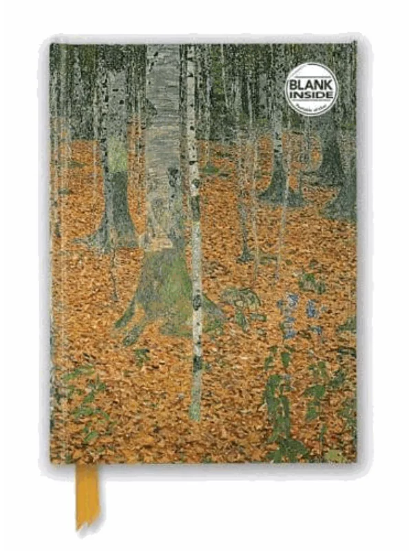 Gustav Klimt: The Birch Wood (Foiled Blank Journal) - Image 1