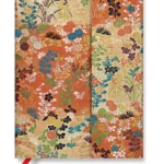 Japanese Kimono, Kara-ori, Midi Unlined : Hardcover, 120 gsm, ribbon marker, memento pouch, wrap closure