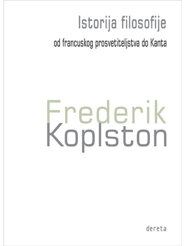 9788673469454 Istorija filosofije od francuskog prosvetiteljstva do Kanta - Slika 1