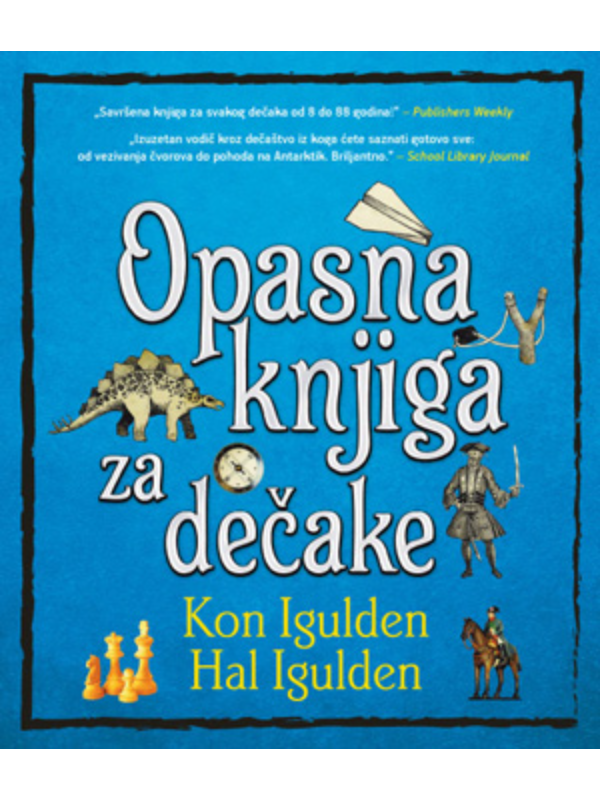 9788677105655 Opasna knjiga za dečake - integralno izdanje - Slika 1