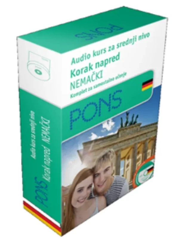 Nemački : korak napred : audio kurs za srednji nivo 1
