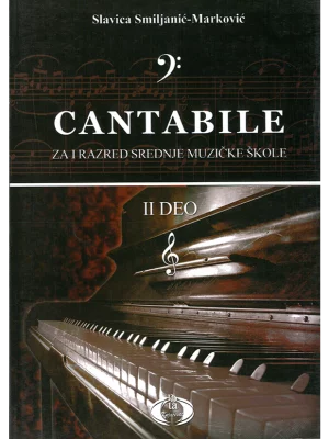 151-21 Cantabile Za 1. Razred Srednje Muzičke Škole Ii Deo