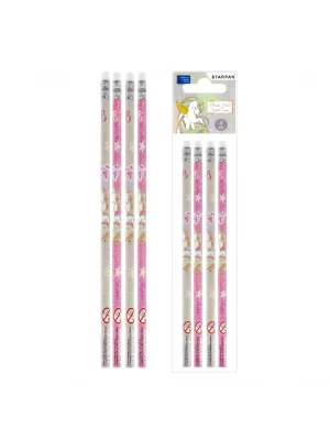 Grafitna olovka blister 1/4 Unicorn