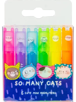 Mini Fluo Marker Neon 1/6 M&G So Many Cats
