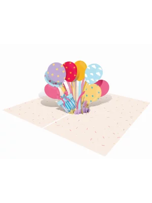 Čestitka Origami 3D - Srecan Rođendan