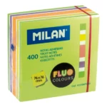 4155NP400 Samolepivi Blok Kocka76X76 Fluo