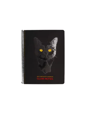 Sveska Spirala Tp Glow Notes