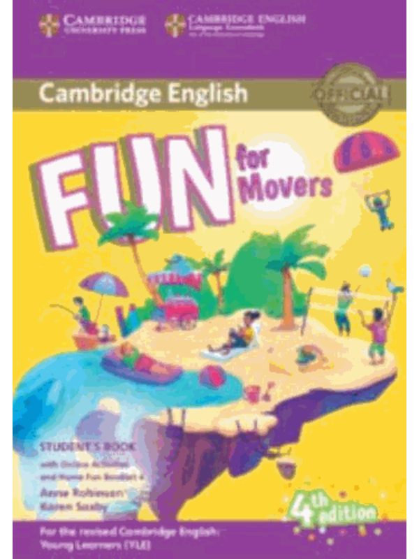 9781316617533 Fun For Movers Student's Book With Online Activities With Audio And Home Fun Booklet 4 - Slika 1