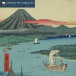 Japanese Woodblocks Mini Wall Calendar 2024