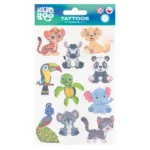 Tetovaža 10X17,5Cm Animals