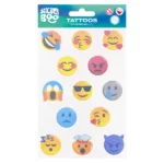 Tetovaža 10X17,5Cm Emoticons