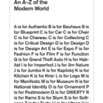 B Is for Bauhaus