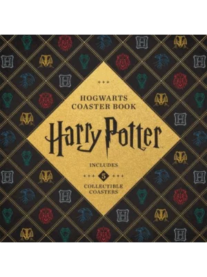 Harry Potter Hogwarts Coaster Book : Gryffindor, Ravenclaw, Hufflepuff, Slytherin