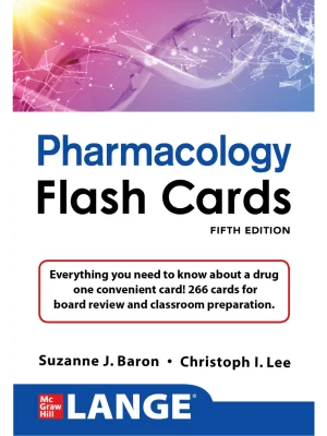 Lange Pharmacology Flash Cards,Fifth Edition