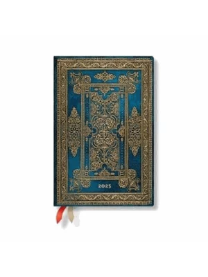 Blue Luxe Mini 12-Month Horizontal Hardback