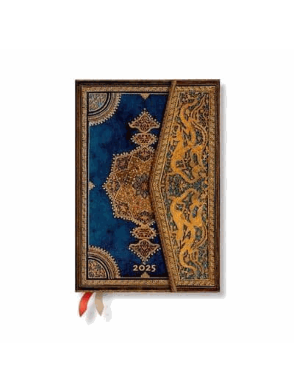 9781408757482 2025 Safavid Indigo Mini 12-Month Horizontal Hardback - Slika 1