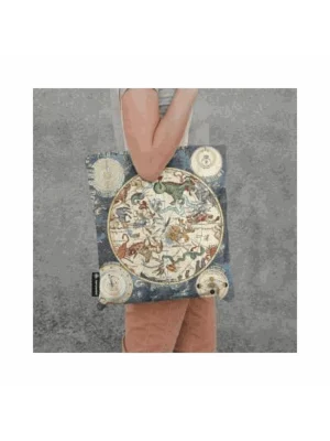 Celestial Planisphere Canvas Bag