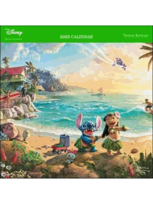 Disney Dreams Collection by Thomas Kinkade Studios: 2025 Wall Calendar