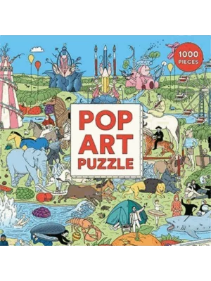 Pop Art Puzzle : Make the Jigsaw and Spot the Artists