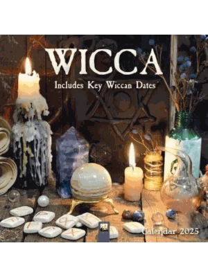 Wicca Wall Calendar 2025 (Art Calendar)