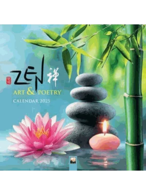 Zen Art & Poetry Wall Calendar 2025 (Art Calendar)