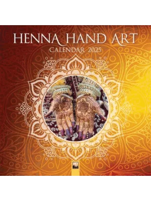 Henna Hand Art Wall Calendar 2025 (Art Calendar)