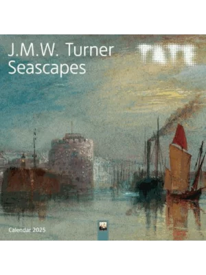 Tate: J.M.W. Turner Seascapes Wall Calendar 2025 (Art Calendar)