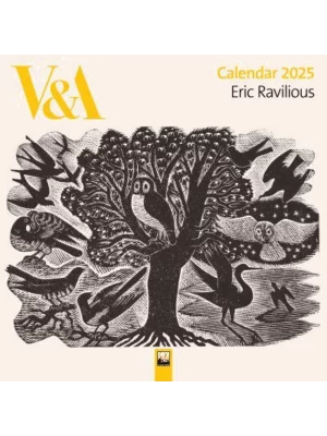 V&A: Eric Ravilious Wall Calendar 2025 (Art Calendar)
