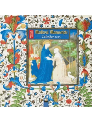 British Library: Medieval Manuscripts Wall Calendar 2025 (Art Calendar)