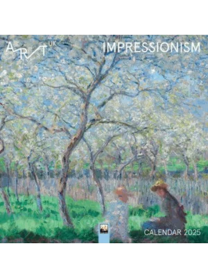 Art UK: Impressionism Wall Calendar 2025 (Art Calendar)