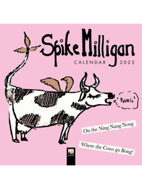 9781835621196 Spike Milligan Mini Wall Calendar 2025 (Art Calendar) - Slika 1
