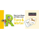 Mein Lern-Memo mit Rabe Linus – Tiere & Wörter