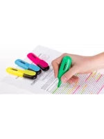 BRIGHT LINER PLUS Set Pastel, kosi vrh ravnog oblika, mix boja, 4/1 u plastičnoj kutiji - Image 2