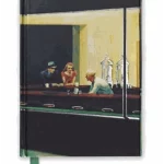 Edward Hopper: Nighthawks (Foiled Journal)