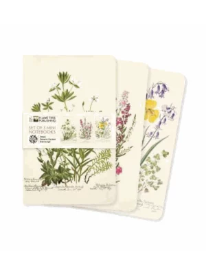 Royal Botanic Garden Edinburgh Set of 3 Mini Notebooks