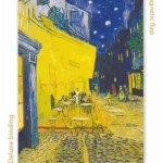 Vincent Van Gogh: Café Terrace (Foiled Quarto Journal)