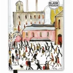 L.S. Lowry: Going to Work (Foiled Blank Journal)