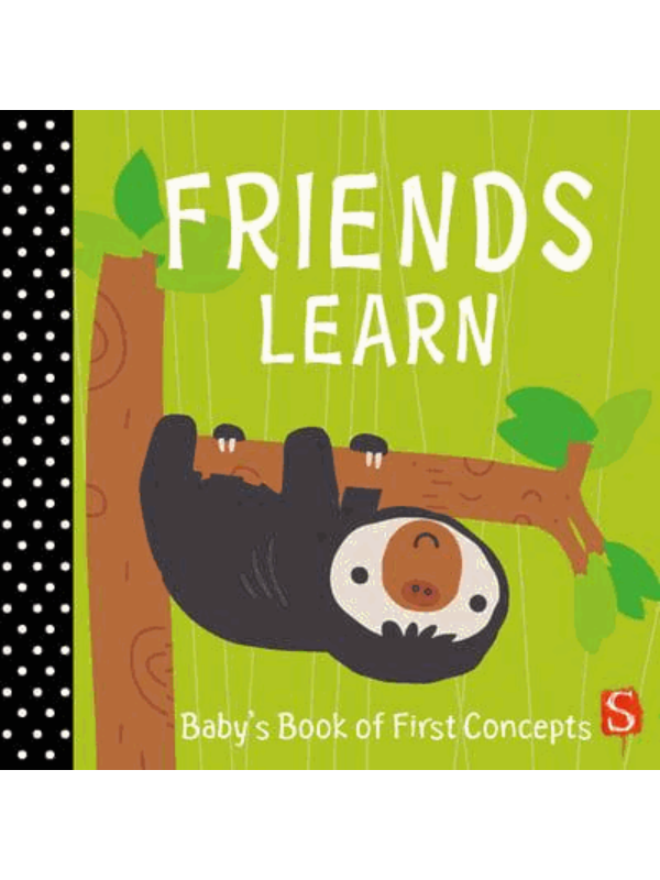 9781912233120 Friends Learn: Baby's First Book of Concepts - Slika 1