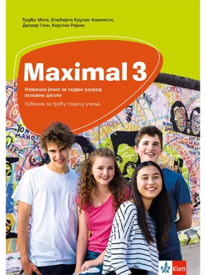 Maximal 3 udžbenik za nemački jezik (+CD)