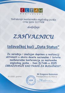 Data Status na međunarodnoj konferenciji ELTAM Days 2025 u Nikšiću 5