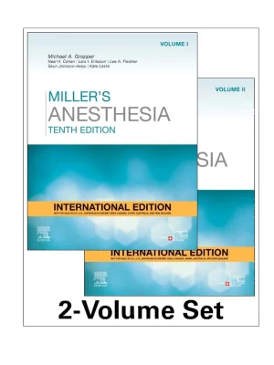 Miller's Anesthesia International Edition, 2 Volume Set 10th edition