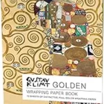 Wrapping Paper Book: Golden, Gustav Klimt