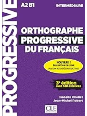 ORTHOGRAPHE PROGRESSIVE INTERMEDIAIRE LIVRE
