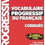 VOCABULAIRE PROGRESSIF INTERMEDIAIRE CORRIGES