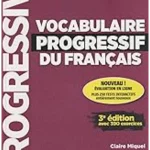 VOCABULAIRE PROGRESSIF AVANCE LIVRE